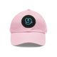  Light Pink / Black patch
