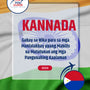 Language Guide For Kannada in Filipino (Tagalog)