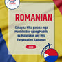 Language Guide For Romanian in Filipino (Tagalog)
