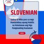 Language Guide For Slovenian in Filipino (Tagalog)