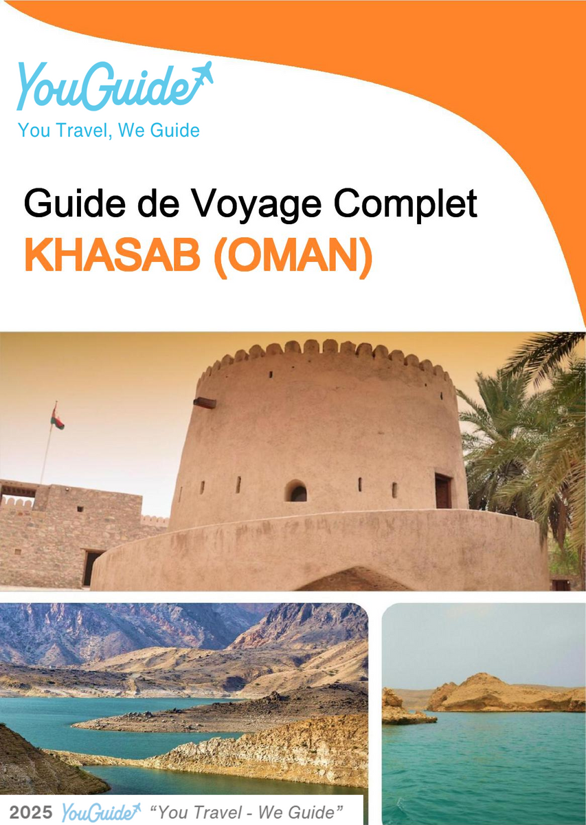 The city guide for Khasab (Oman)