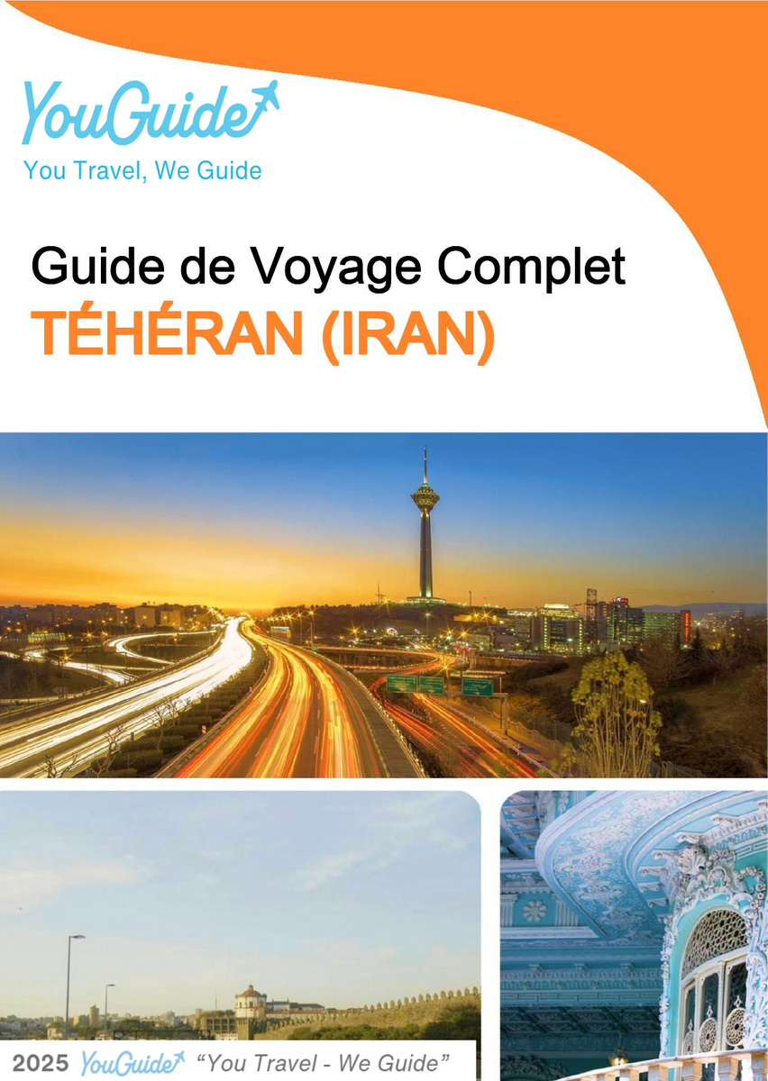 The city guide for Tehran (Iran)
