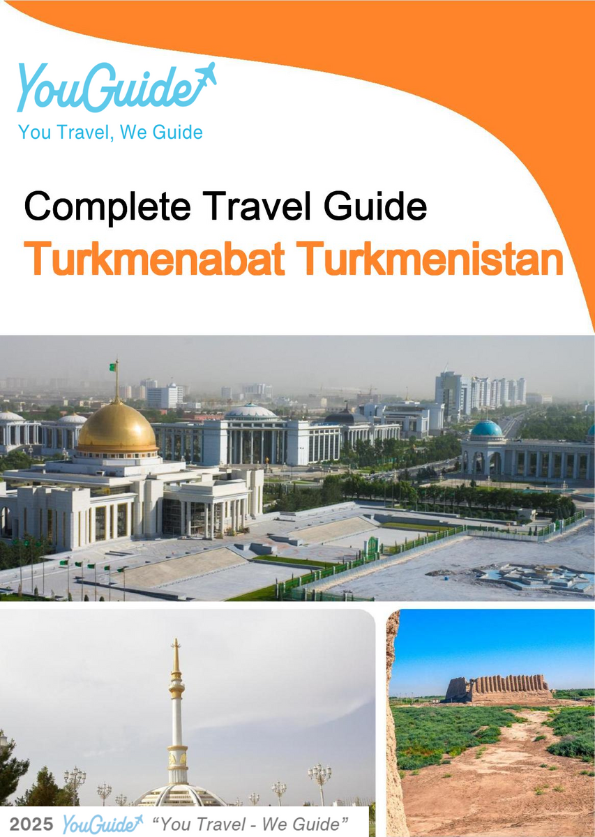 The city guide for Turkmenabat (Turkmenistan)