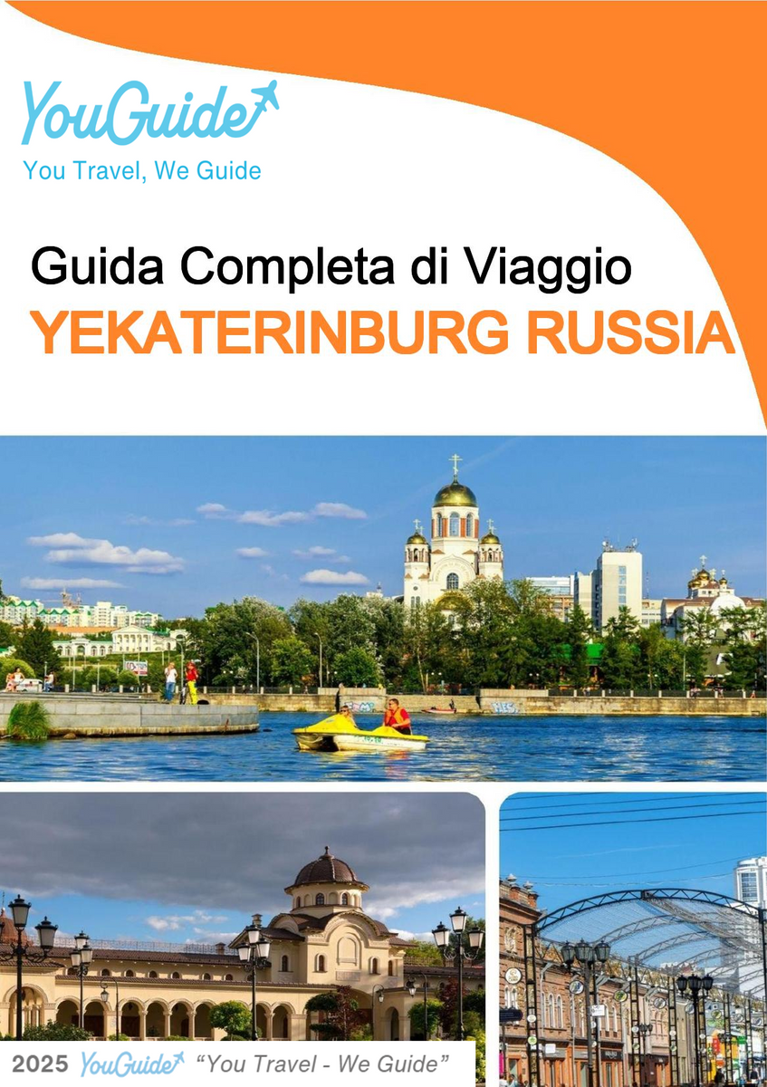 The city guide for Yekaterinburg (Russia)