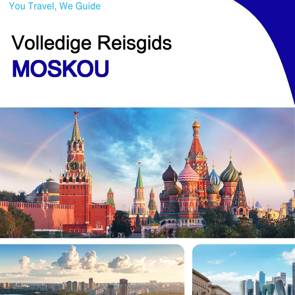 The complete travel guide for Moscow